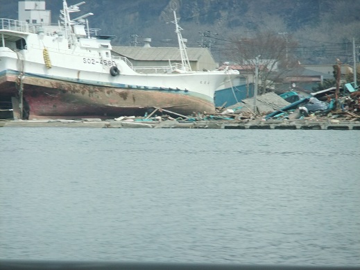 石巻地盤沈下